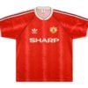 Camisa Manchester United Home Vermelha 1990/92 Masculina