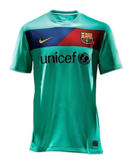 Camisa Barcelona Away Azul 2010/11 Masculina