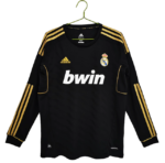 Camisa Real Madrid Away Preta 2011/12 Manga Longa