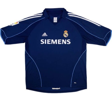 Camisa Real Madrid Away Azul 2005/06 Masculina
