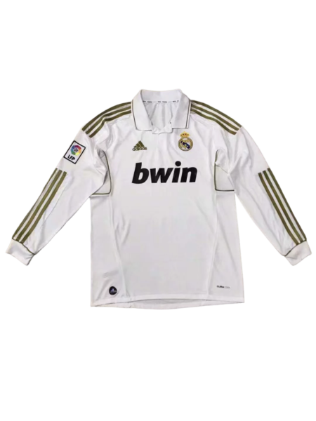Camisa Real Madrid Home Branca 2012 Manga Longa