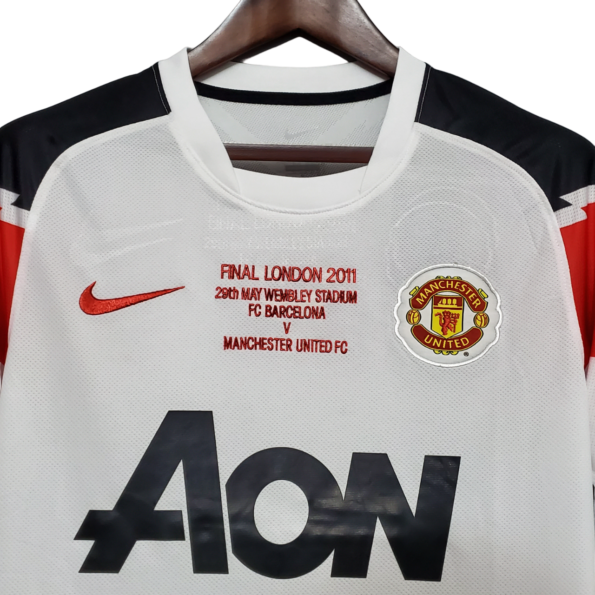 Camisa Manchester United Away Branca 2010/11 Masculina