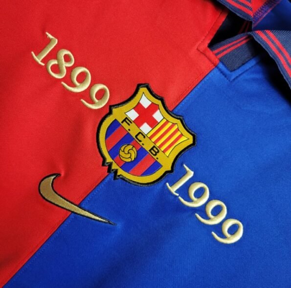 Camisa Barcelona Centenária 1899/1999 Manga Longa