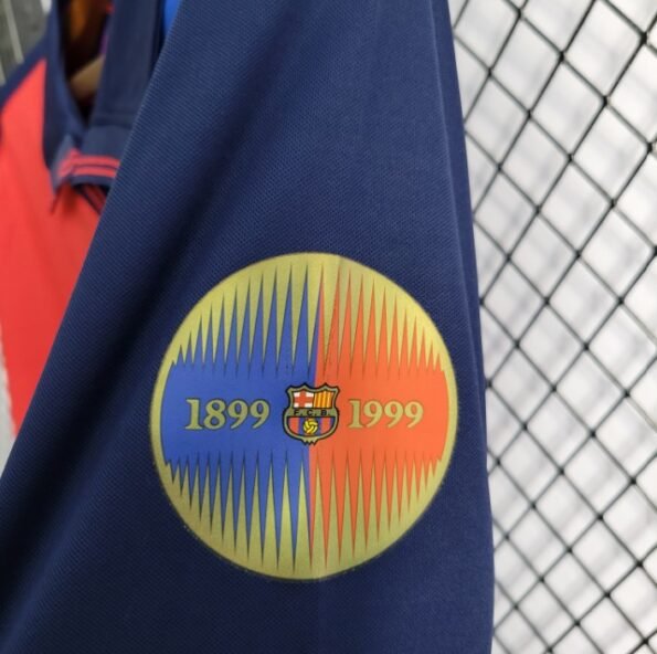 Camisa Barcelona Centenária 1899/1999 Manga Longa