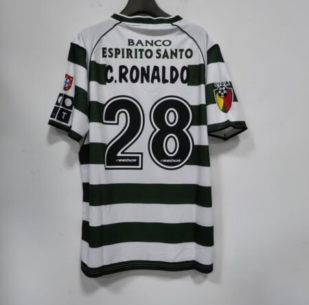 Camisa C. Ronaldo 28 Sporting de Portugal 2002