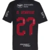 Camisa do Flamengo B. Henrique 3 Cinza Escudo Refletivo 2023/24 Masculina