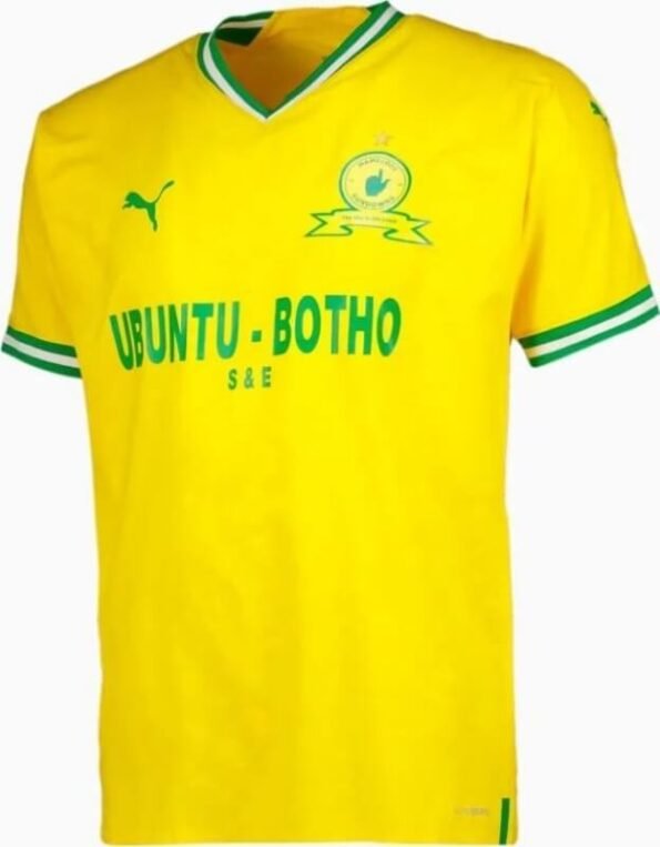 Camisa Mamelodi Sundowns Home Amarela 2022/23 Masculina