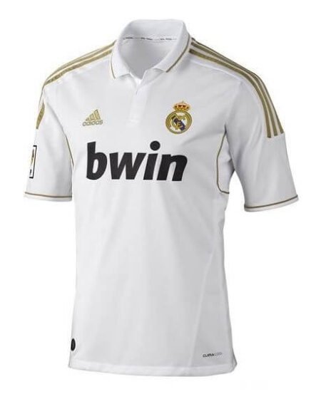 Camisa Real Madrid Home Branca 2011/12 Masculina