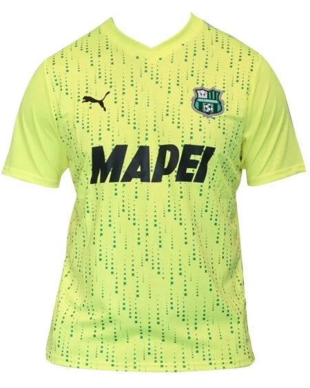 Nova Camisa Sassuolo Third Amarela 2023/24 Masculina