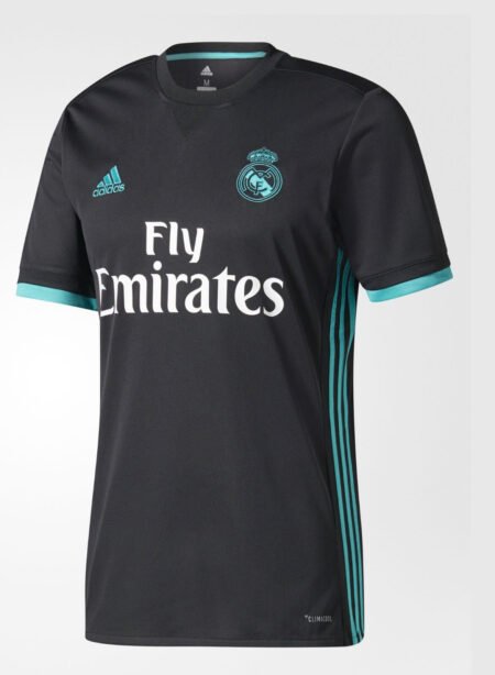 Camisa Real Madrid Home Preta 2017/18 Masculina