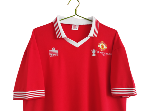 Camisa Manchester United Home Vermelho 1977 Masculina