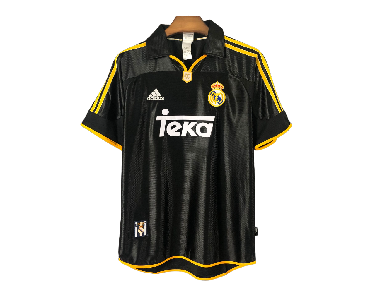 Camisa Real Madrid Away Preta 1999 Masculina Camisa Real Madrid Away Preta 1999 Masculina