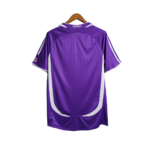 Camisa Real Madrid Roxo Siemens 2006 Masculina