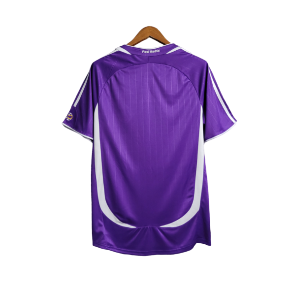 Camisa Real Madrid Roxo Siemens 2006 Masculina