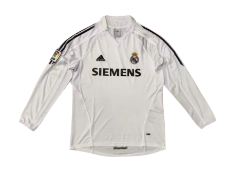 Camisa Real Madrid Home Branca 2006 Manga Longa