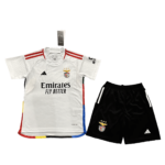 Kit Infantil Benfica Home Branca 2023/24 Unissex