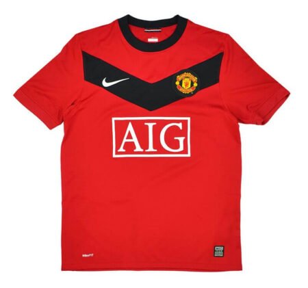 Camisa Manchester United Home Vermelha 2009/10 Masculina
