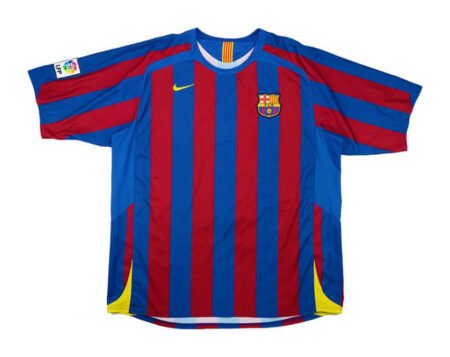 Camisa Barcelona Home 2005/06 Masculina