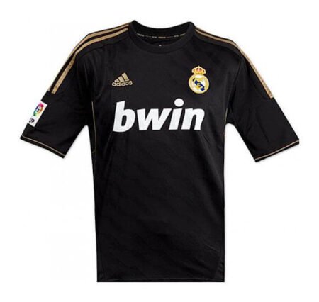 Camisa Real Madrid Away Preta 2011/12 Masculina