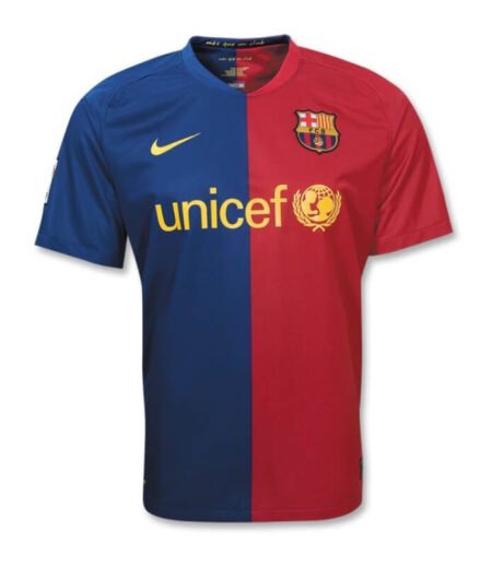 Camisa Barcelona Home 2008/09 Masculina
