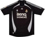 Camisa Real Madrid Away Preta 2006/07 Masculina