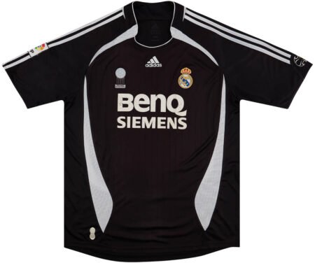 Camisa Real Madrid Away Preta 2006/07 Masculina