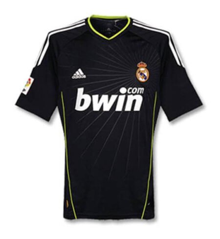 Camisa Real Madrid Away Preta 2010/11 Masculina