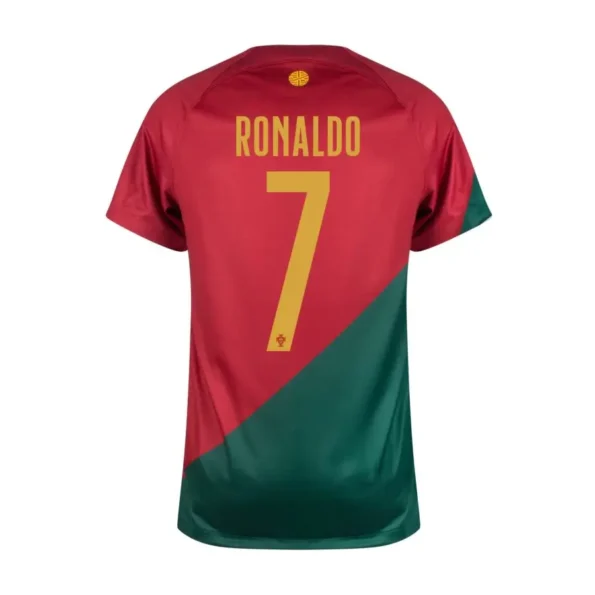 Camisa CR7 Portugal Vermelha Copa do Mundo 2023