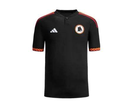 Nova Camisa Roma Preta Third 2023/24 Masculina