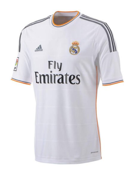 Camisa Real Madrid Home Branca 2013/14 Masculina