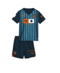 Kit Infantil Valencia Azul Away 2023/24 Unissex