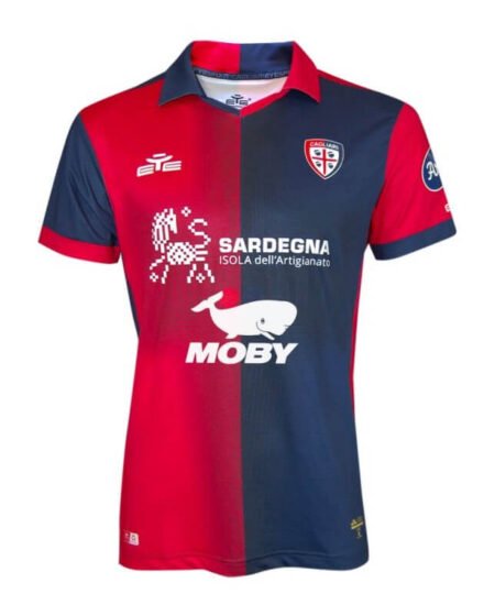 Camisa Especial Cagliari Home Vermelha 2023/24 Masculina