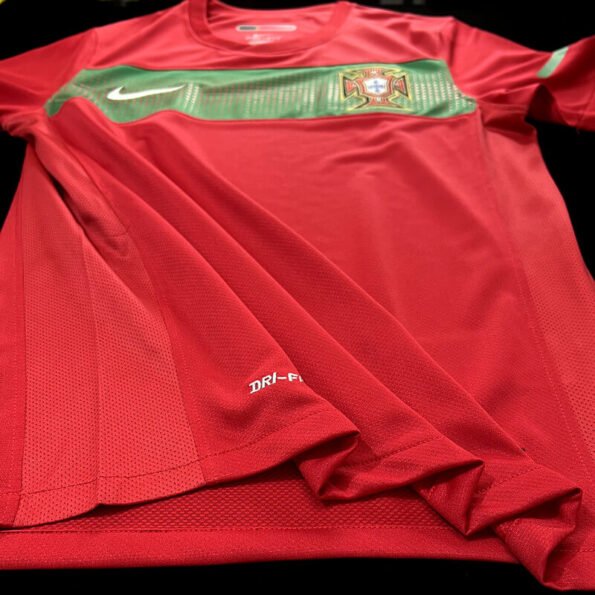 Camisa Portugal Vermelha Home 2010 Masculina