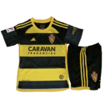 Kit Infantil Real Zaragoza Amarela/Preta 2023/24 Unissex