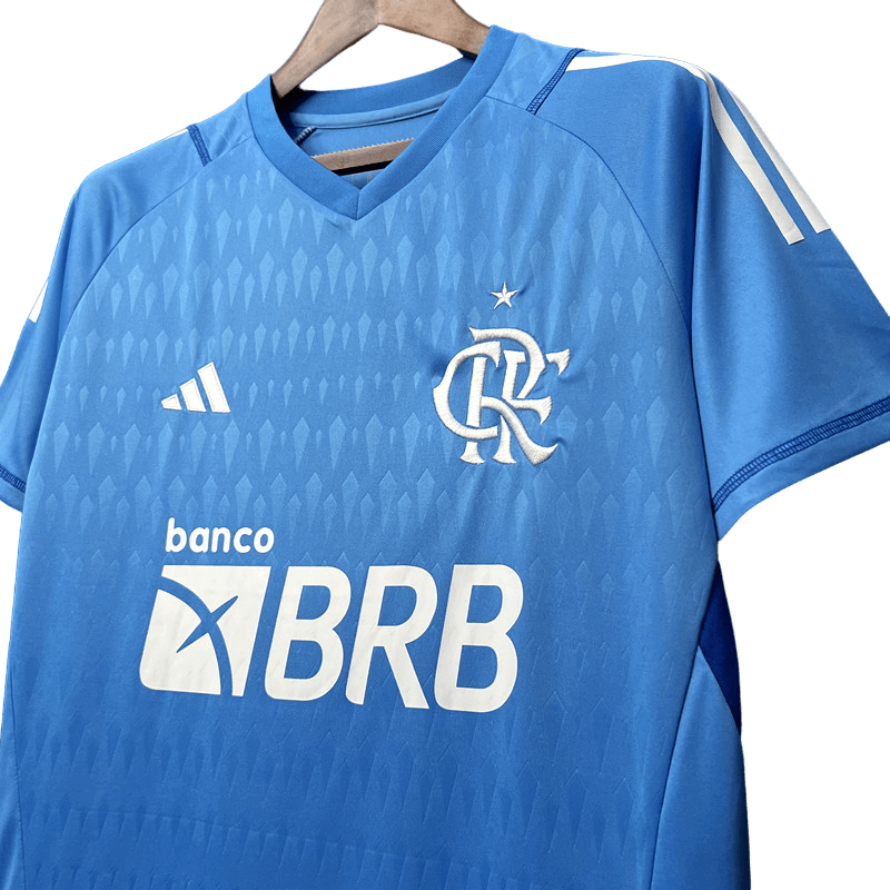 Camisa Flamengo Azul Goleiro 2023/24 Masculina Camisa Flamengo Azul Goleiro 2023/24 Masculina