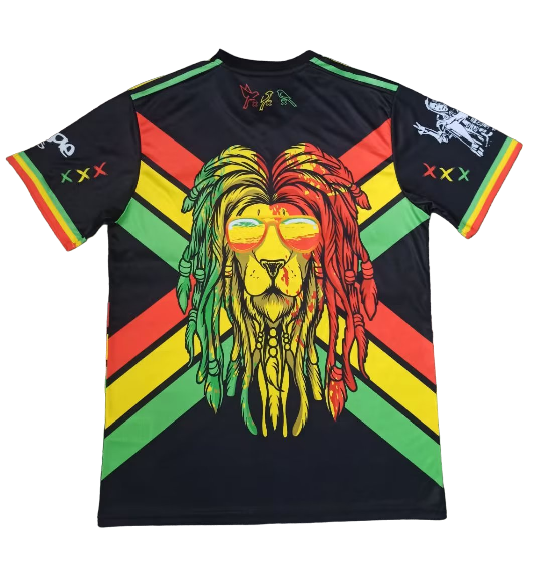 Camisa Ajax Bob Marley Reggae Preta 2023/24 Masculina Camisa Ajax Bob Marley Reggae Preta 2023/24 Masculina