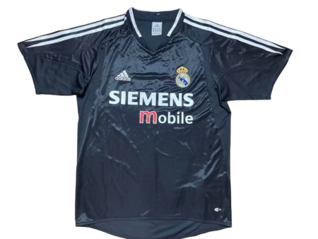 Camisa Real Madrid Preta Away 2004/05 Masculina