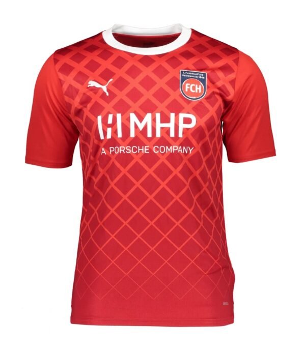 Camisa Heidenheim Home Vermelha 2023/24 Masculina