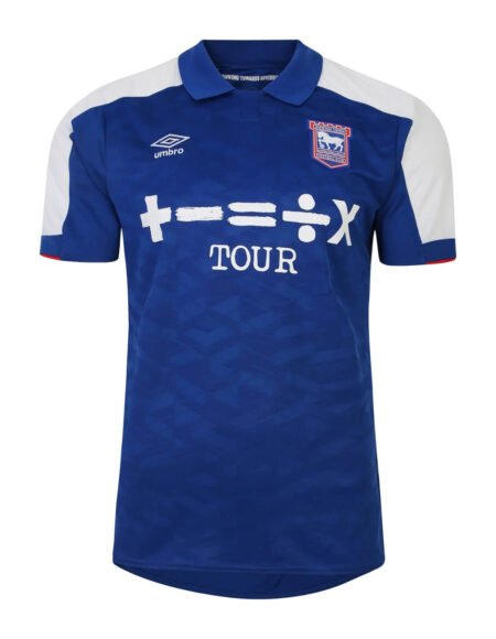 Camisa Ipswich Town Home Azul 2023/24 Masculina