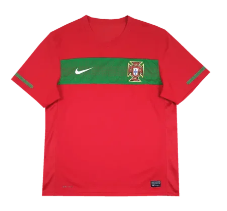 Camisa Portugal Vermelha Home 2010 Masculina