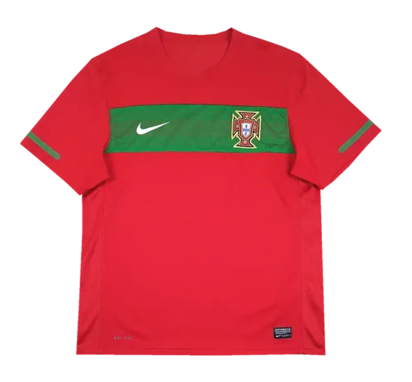 Camisa Portugal Vermelha Home 2010 Masculina