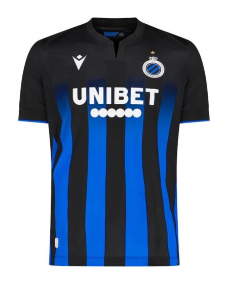 Camisa Brugge Away Preta/Azul 2023/24 Masculina