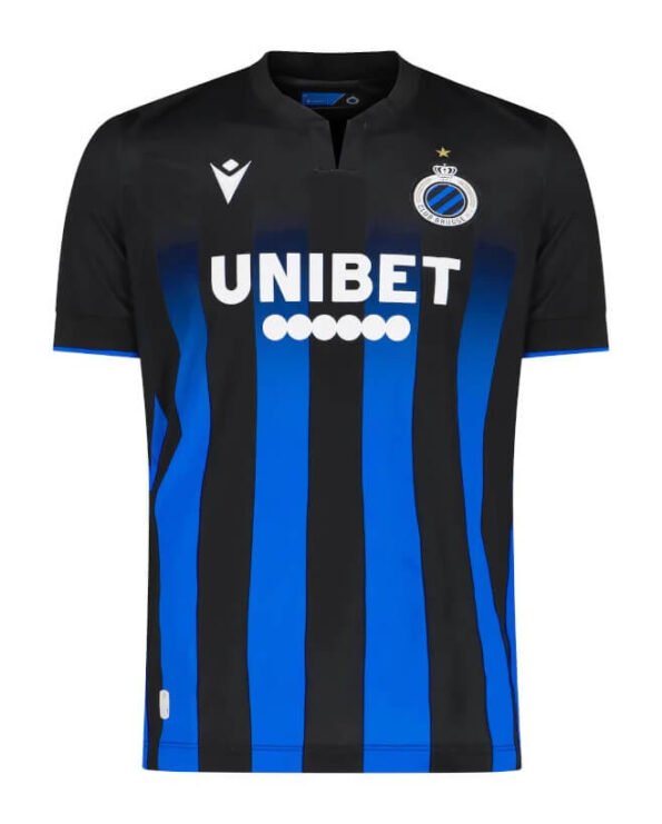 Camisa Brugge Away Preta/Azul 2023/24 Masculina