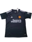 Camisa Manchester United Preta Goleiro 2023/24 Masculina