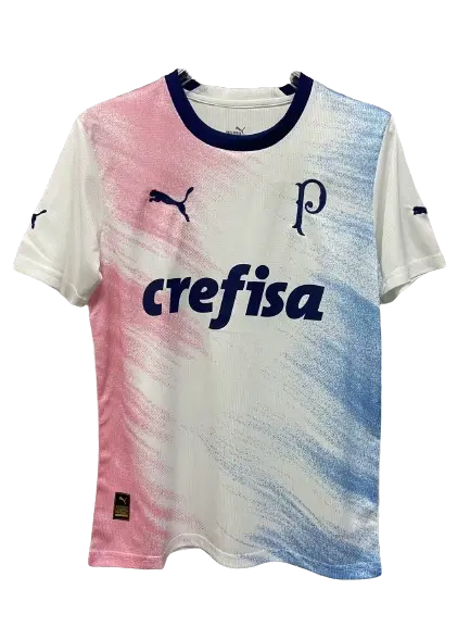 Camisa Palmeiras Outubro Rosa Novembro Azul Goleiro 2023 Masculina