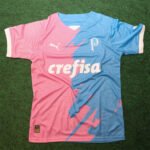 Camisa Palmeiras Outubro Rosa Novembro Azul 2023 Masculina