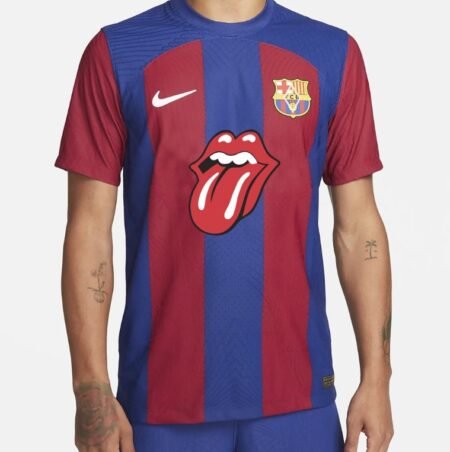 Camisa Barcelona Rolling Stones Home 2023/24 Masculina