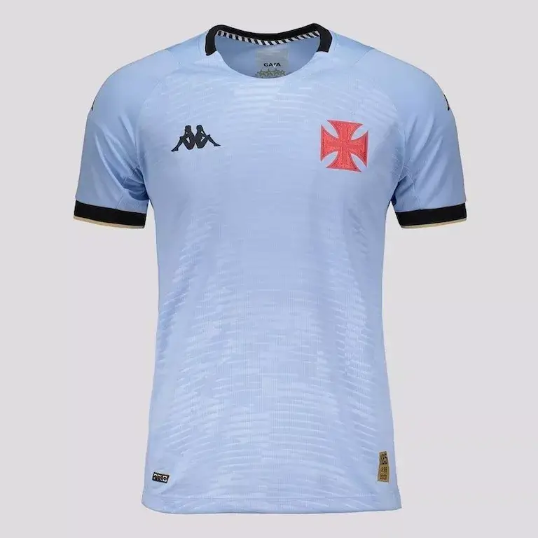Camisa Vasco da Gama Goleiro Azul Claro 2023/24 Masculina Camisa Vasco da Gama Goleiro Azul Claro 2023/24 Masculina