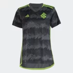 Camisa Internacional 3 Preta com Verde 2023/24 Feminina