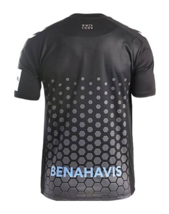 Camisa Málaga Third Preta 2022/23 Masculina